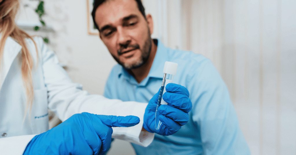 male fertility researcher