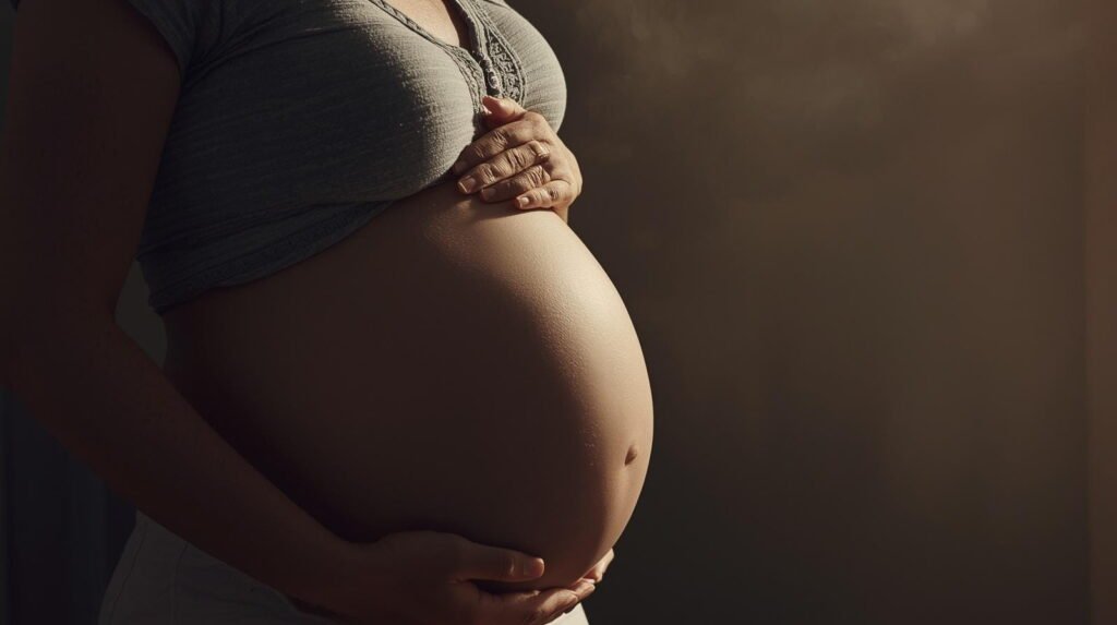 pregnant woman