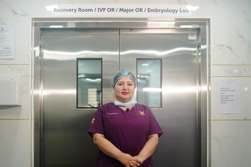IVF Lab nurse