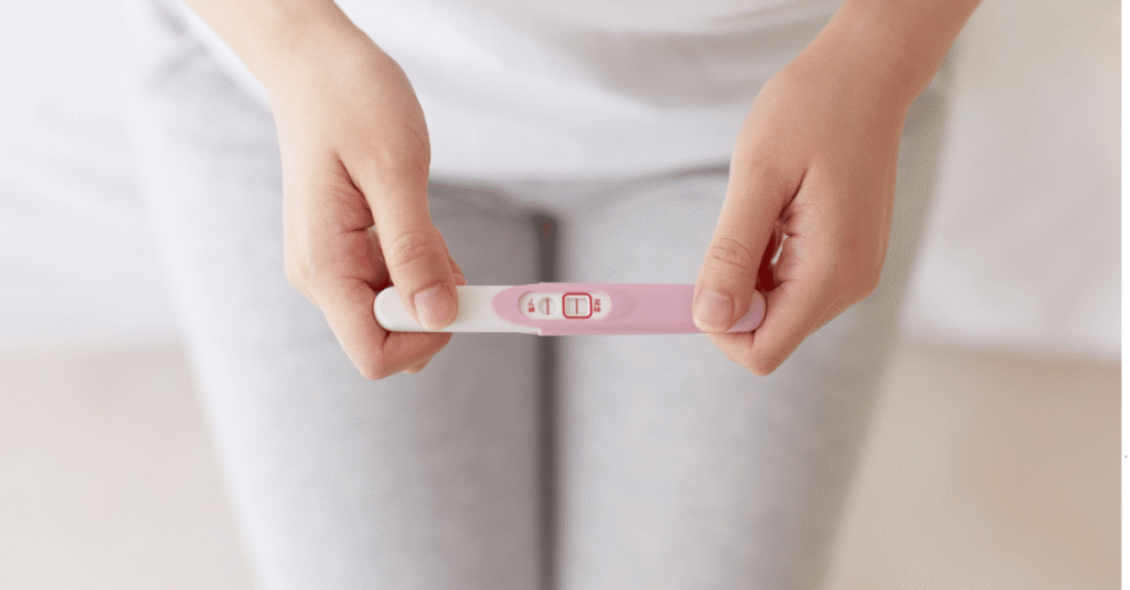 positive pregnancy test