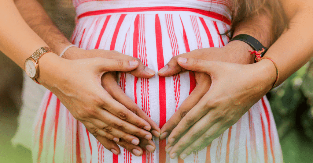 photograph showing advanced maternal pregnancy is possible
